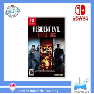 [SG]任天堂Switch游戏《生化危机》三重包4、5和6/起源系列/启示系列